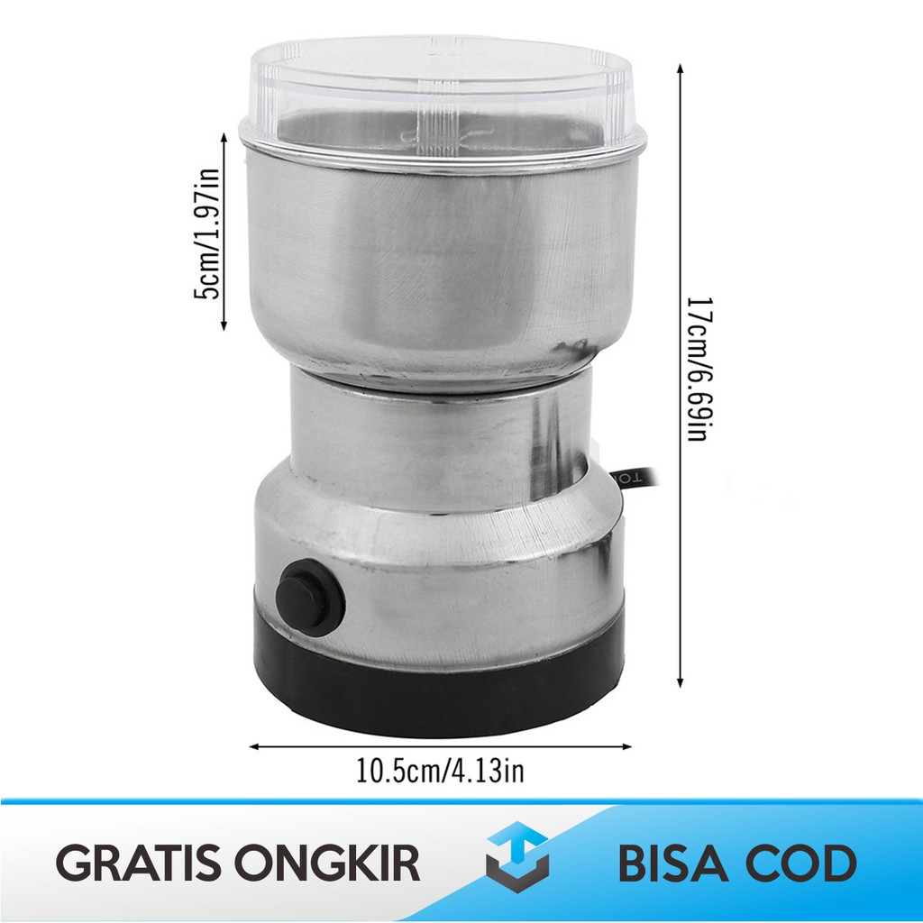 GILINGAN KOPI LISTRIK ELEKTRIK ORI ONETWOCUPS 150W NM-8300 - COFFEE GRINDER / PENGGILING KOPI