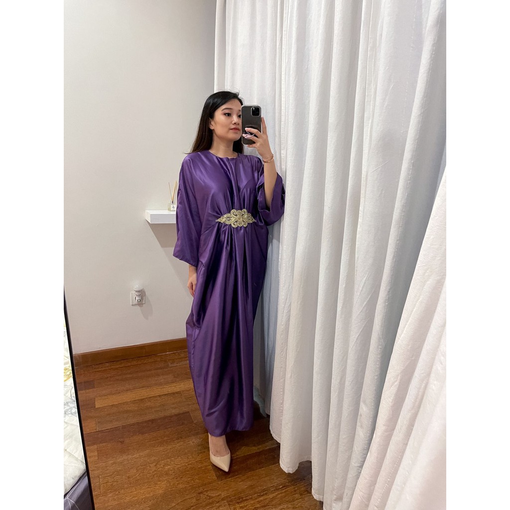 084 A # kaftan fashion satin / kaftan modist versi2 / kaftan muslim dewasa