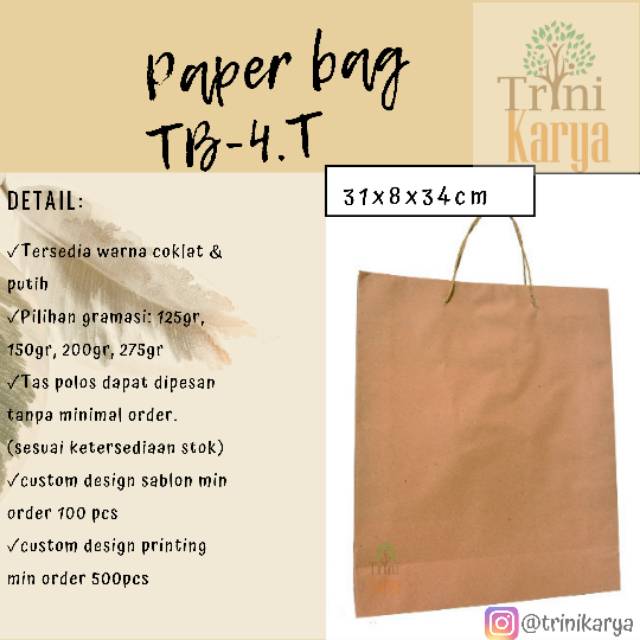 

TAS KERTAS TB-4T