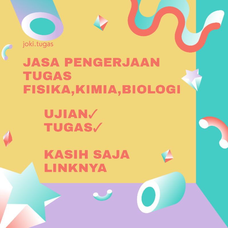 Jasa Tugas Ujian Fisika Kimia Biologi Shopee Indonesia