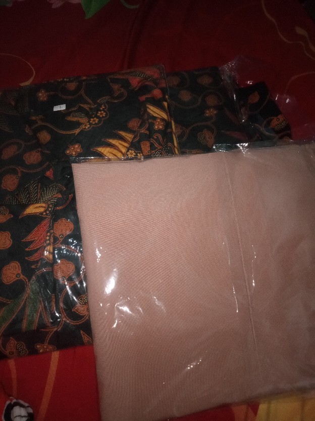 Maura Couple - Sania Ruffle Batik Couple Gamis Syari Set Kori Ndoro Jowi Dnt Garansi Termurah Shopee