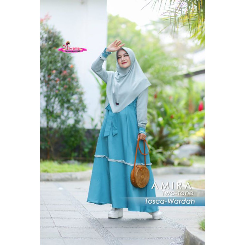Gamis Amira by Sivana hijab ~ gamis set hijab