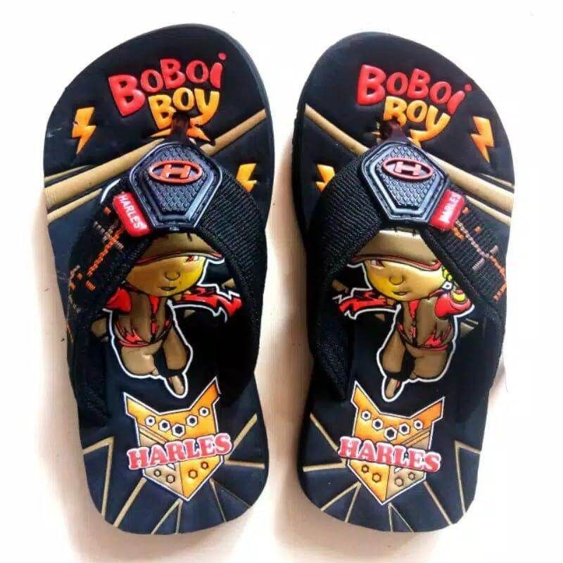 Obral Cuci Gudang Sendal Harles Karakter Anak Boboiboy