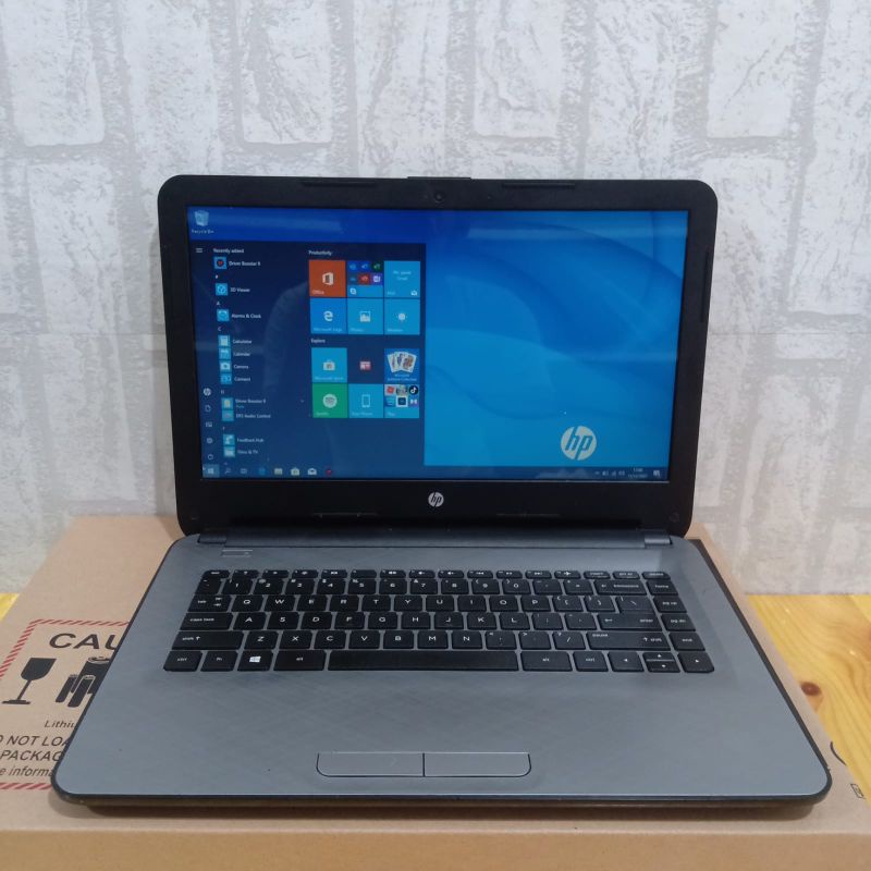 Hp 14-AF115AU,AMD A6-5200 Ram 4GB HDD 500GB vga Amd radeon HD8400/Amd Radeon R3 mulus