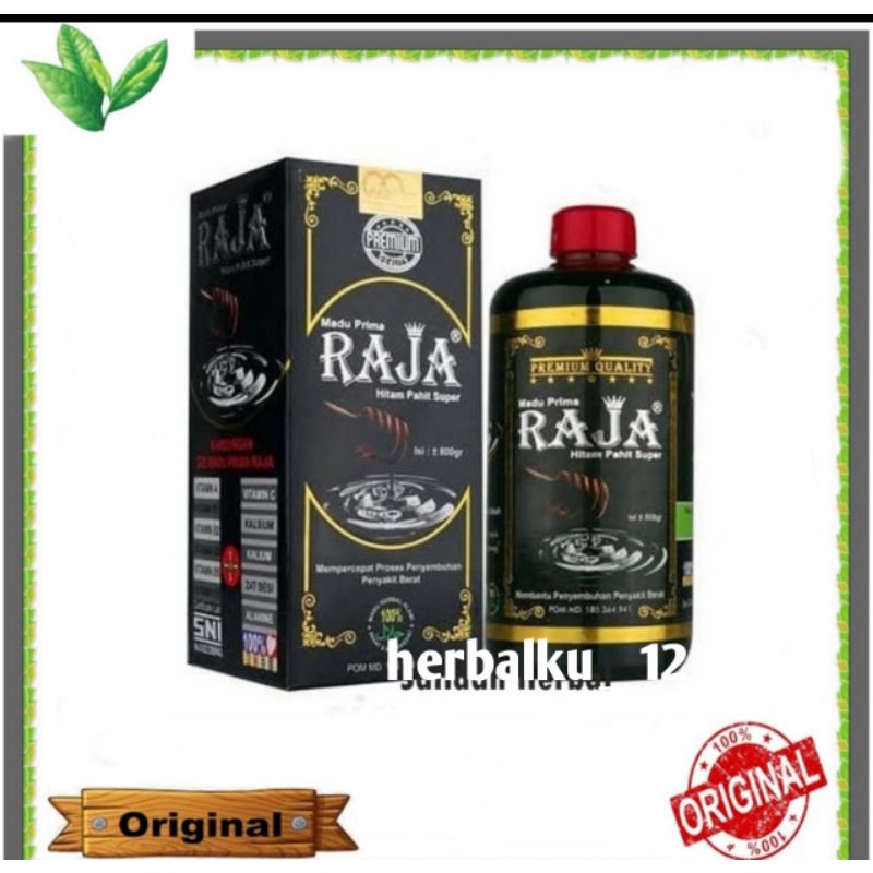 MADU HITAM PAHIT PRIMA RAJA 500GR/800GR