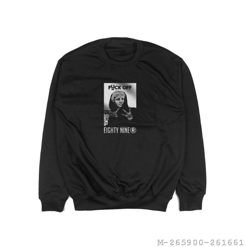 SWEATER CREWNECK UNISEX EIGHTY NINE FLEECE