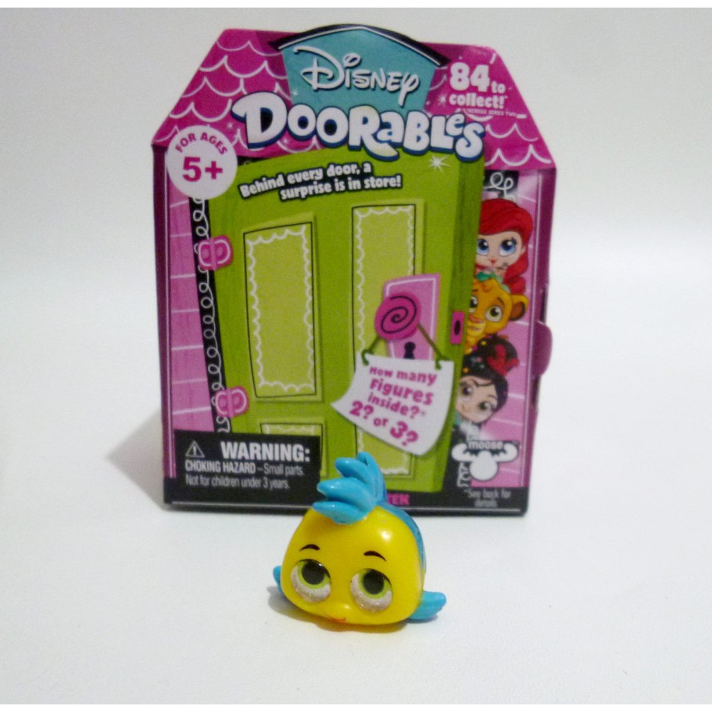 Action Figure Flounder The Little Mermaid Disney Doorables Original