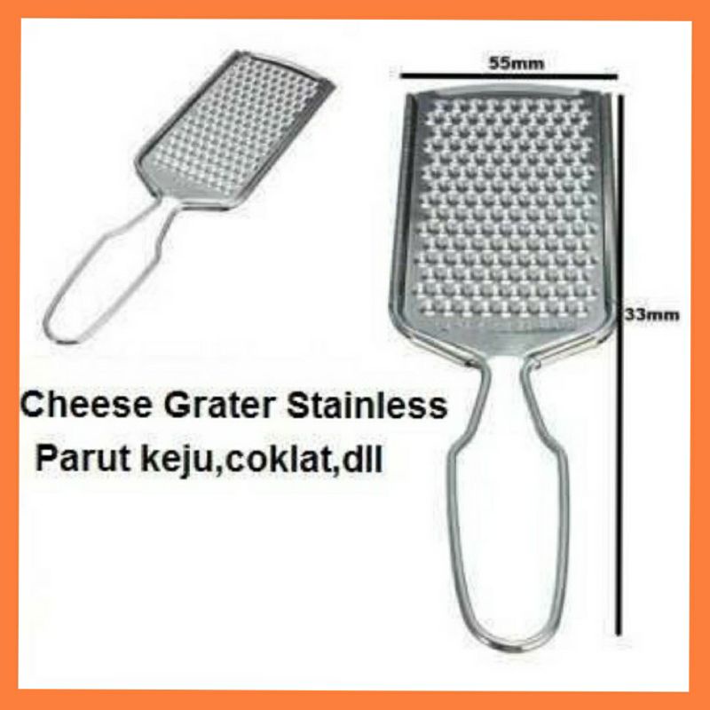 Parutan Keju &amp; Kentang Stainless Steel