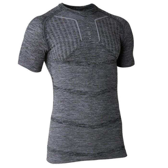 Kipsta Baselayer 500 Abu-abu Pria 8497602 - S