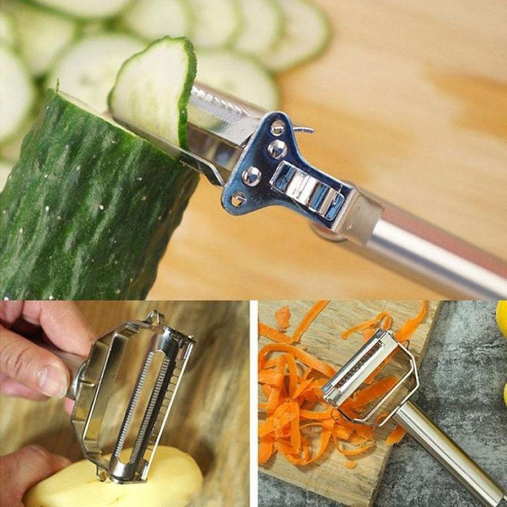 TOP Pengupas Timun Home &amp; Living Kitchen Gadget Sayuran Buah Alat Pengiris Kentang