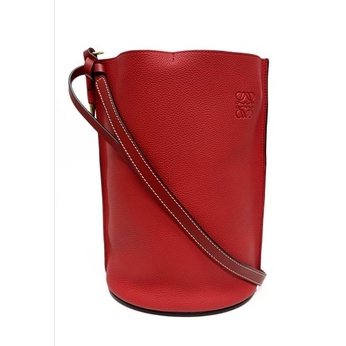 Loewe Gate Bucket Bag in Scarlet Red