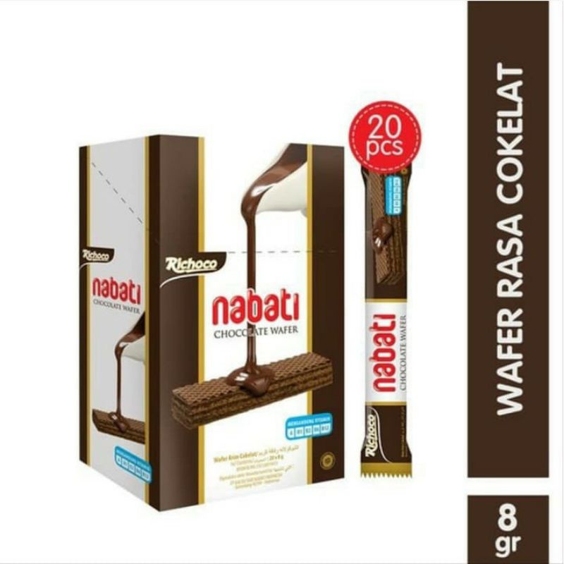 

WAFER RICHOCO NABATI ISI 20 PCS /PER BOX