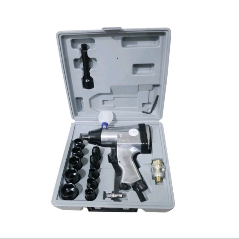 air impact gladiator wrench kit 1/2 inch mesin buka baut kompresor