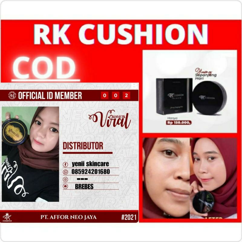 Bedak Rk cushion ivory