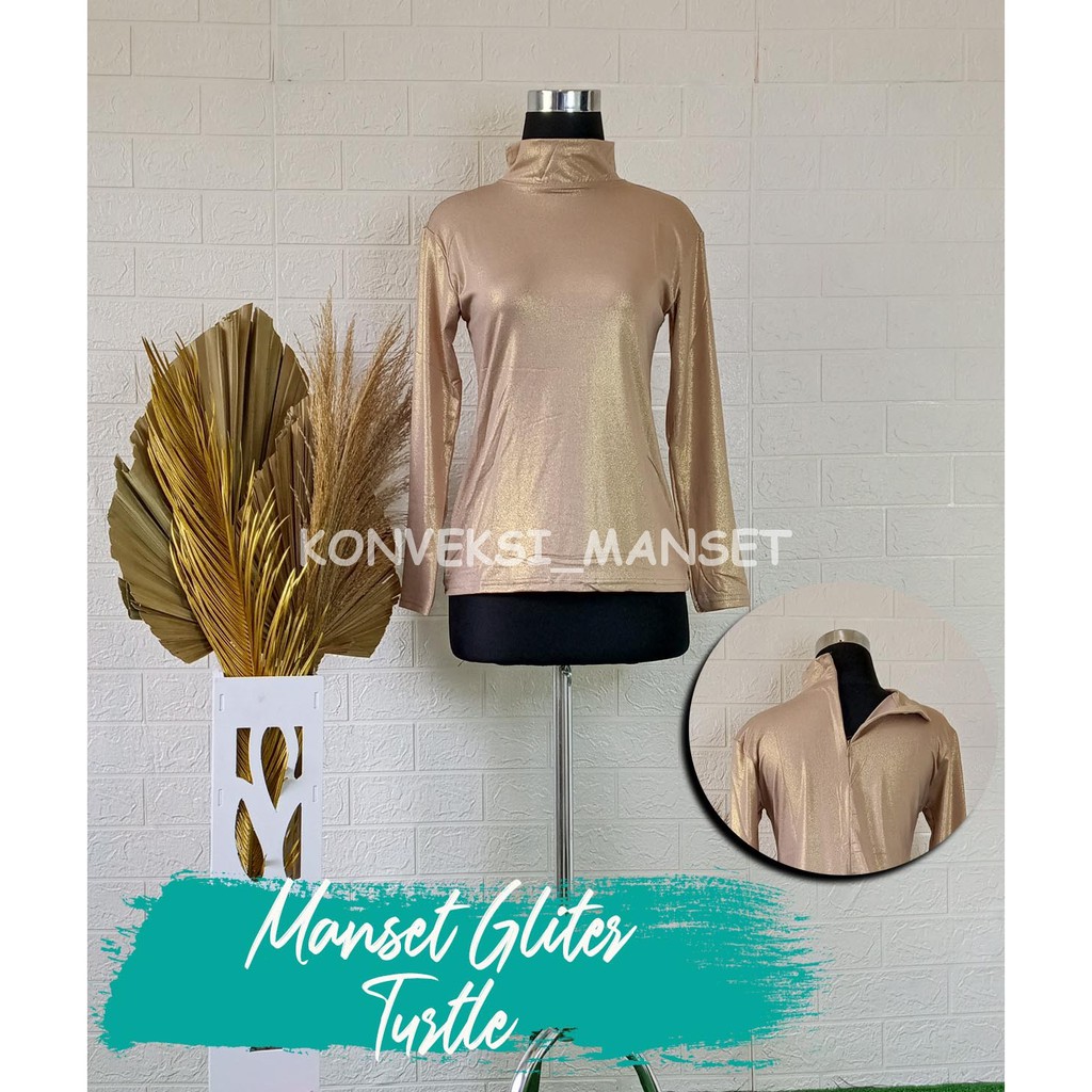 MANSET INNER GLITER TURTLE MURAH BISA COD