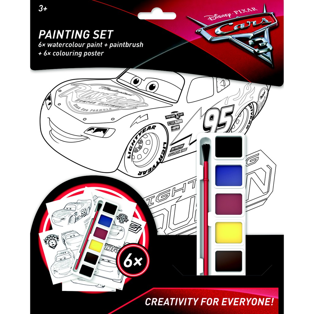 Painting Set - Disney Pixar Cars 3
