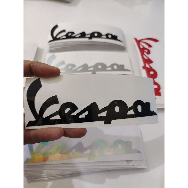 STICKER VESPA CUTTING