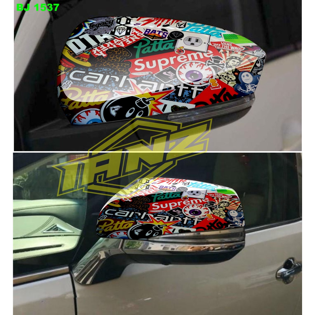 DECAL STIKER SPION MOBIL LOGO BRAND / STIKER MOBIL / STIKER SPION