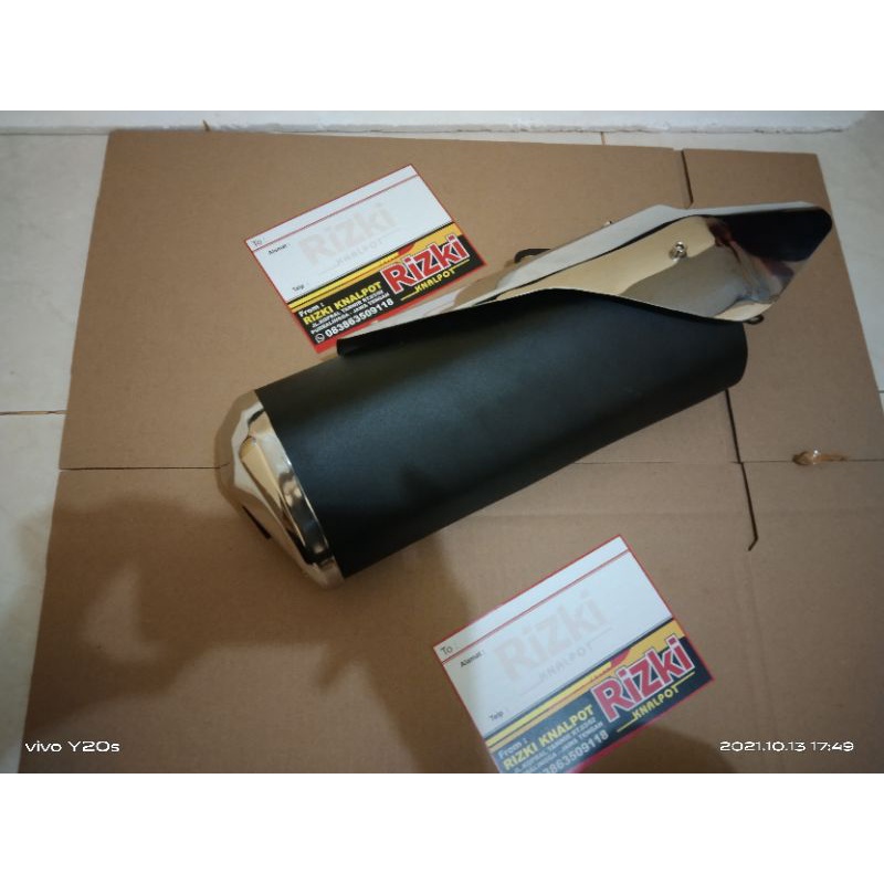 KNALPOT STANDAR RACING NINJA 250Fi PNP 150cc
