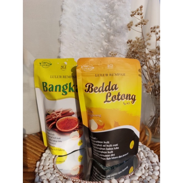 LULUR REMPAH BY SCI ( BANGKAL DAN BEDDA LOTONG)