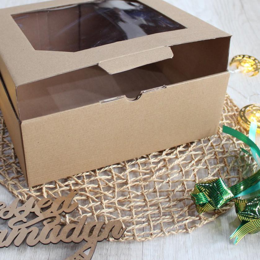 

♣ Kardus Die Cut Mika Kotak Pudding/Kue Isi 10 Pcs DK-09 Amaris Packaging ☄