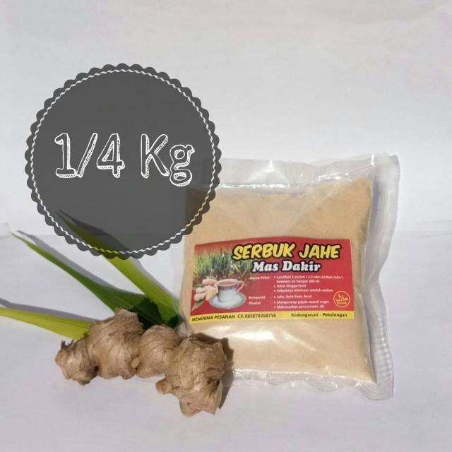 

Jahe Merah Serbuk 1/4 kg