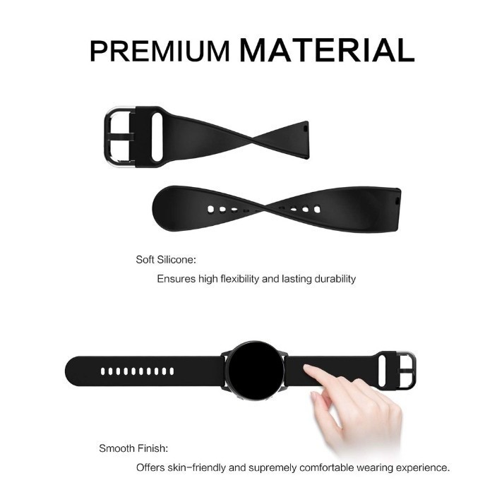 Tali Strap Digitec Smartwatch Lite / Boost / Beat -Sport Rubber Active