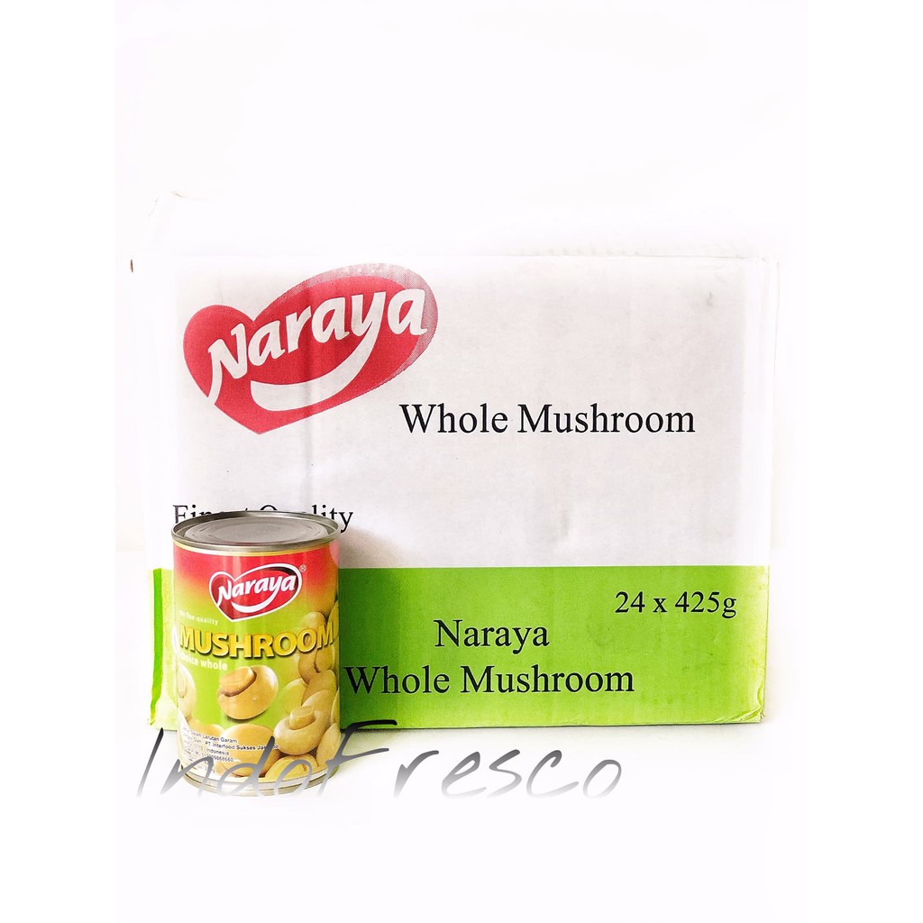 

PROMO NARAYA MUSHROOM CANNED- JAMUR KANCING KALENG- 425G- 1DUS KHUSUS GOSEND TERMURAH