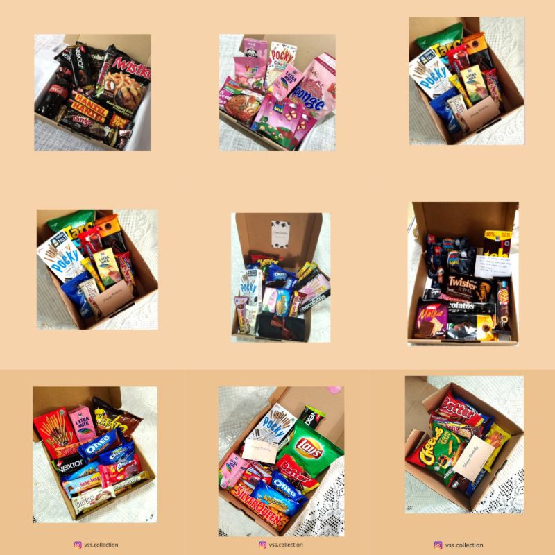 

Hampers Snack Box | Kado Murah | Gift birthday,graduation,anniversarry