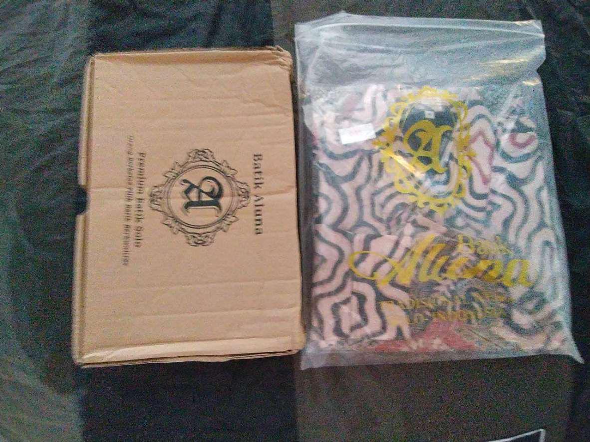 Batik Pria Lengan Panjang Reguler Fit Premium Full Furing Original Keratonan Solo Batik Aluna Pcw022