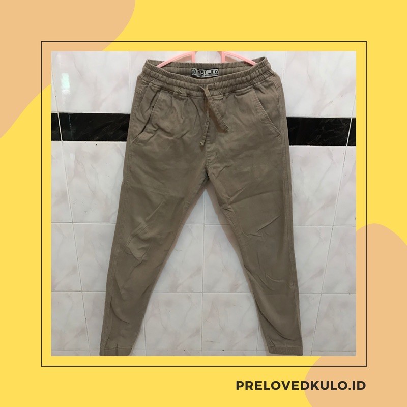 Preloved Celana Jogger Pants - Merek MST JCo.