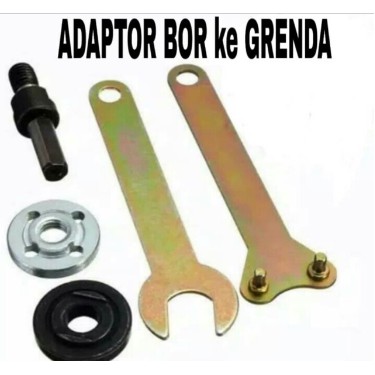 BELTER Adaptor Bor Jadi Mesin Gerinda Tangan Adapter Bor Gerinda Listrik