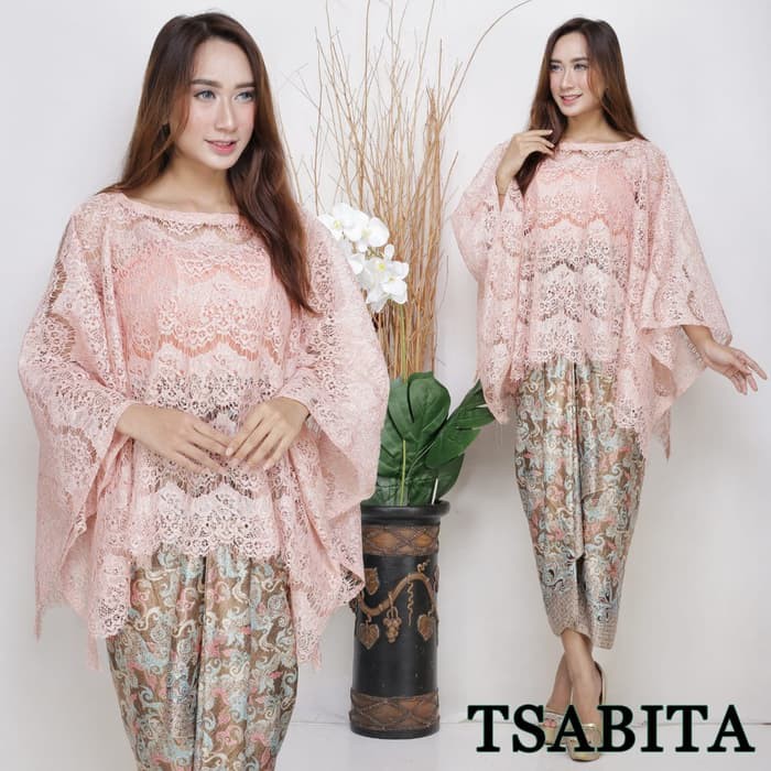 fashion wanita kebaya brokat kalong lace