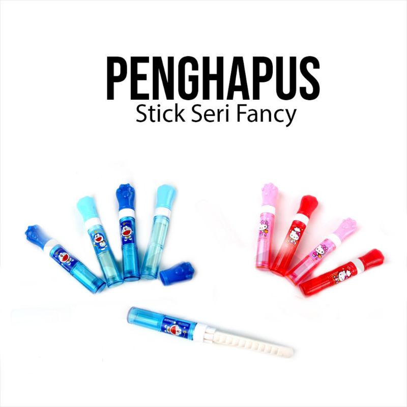 

Pengahapus Stik Praktis Unik / Penghapus Stick Karakter Doraemon Dan Hello Kitty