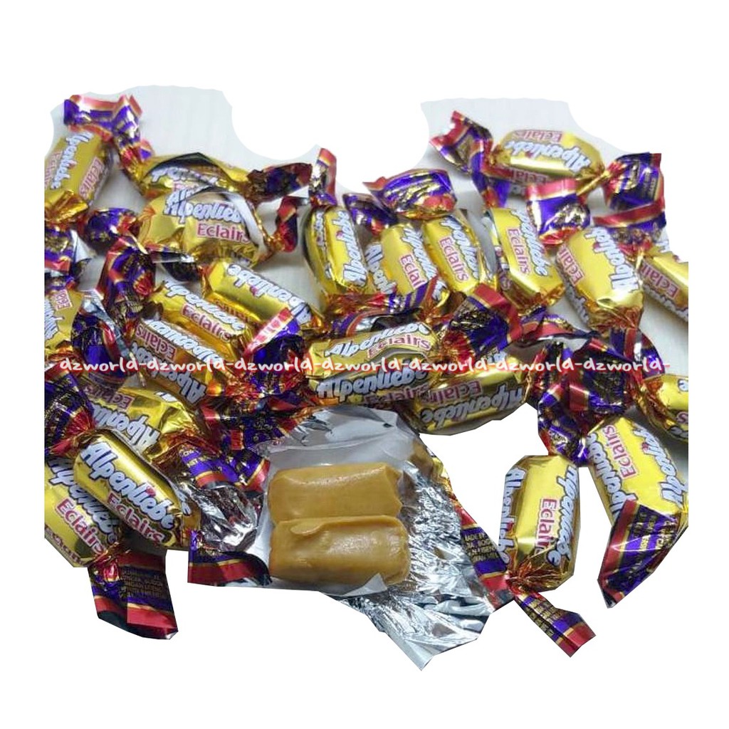 Alpenliebe Eclairs 40pcs Permen Coklat Caramel Alpenlibel Alpen liebe