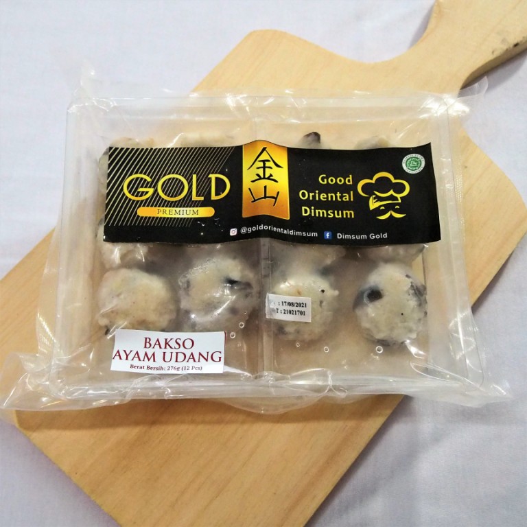 

Bakso Ayam Udang [ISI 12] - Gold Oriental Dimsum