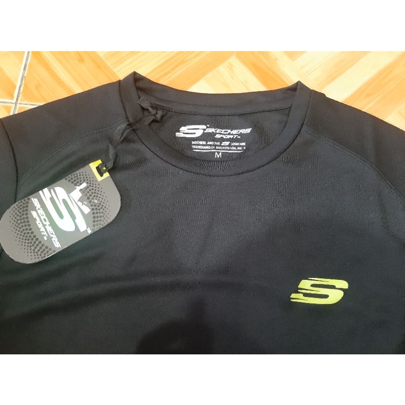 Kaos Skechers Sport Skemen SHTRT Black