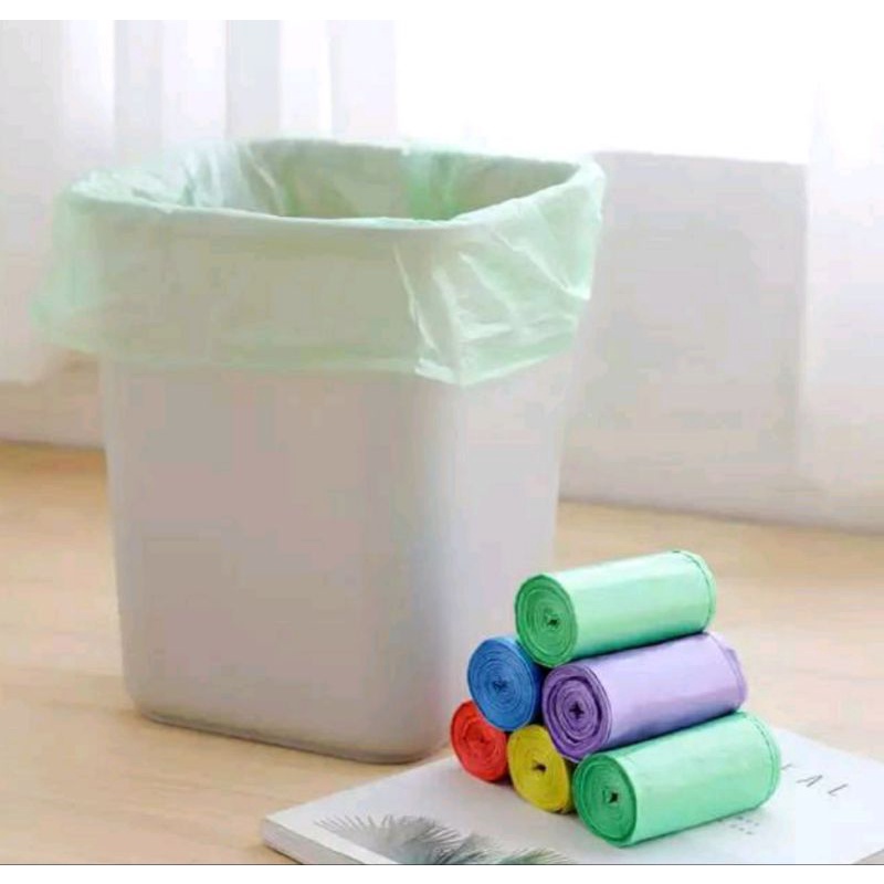 Kantong Sampah Plastik Gulung 45x50cm 1 roll isi 20