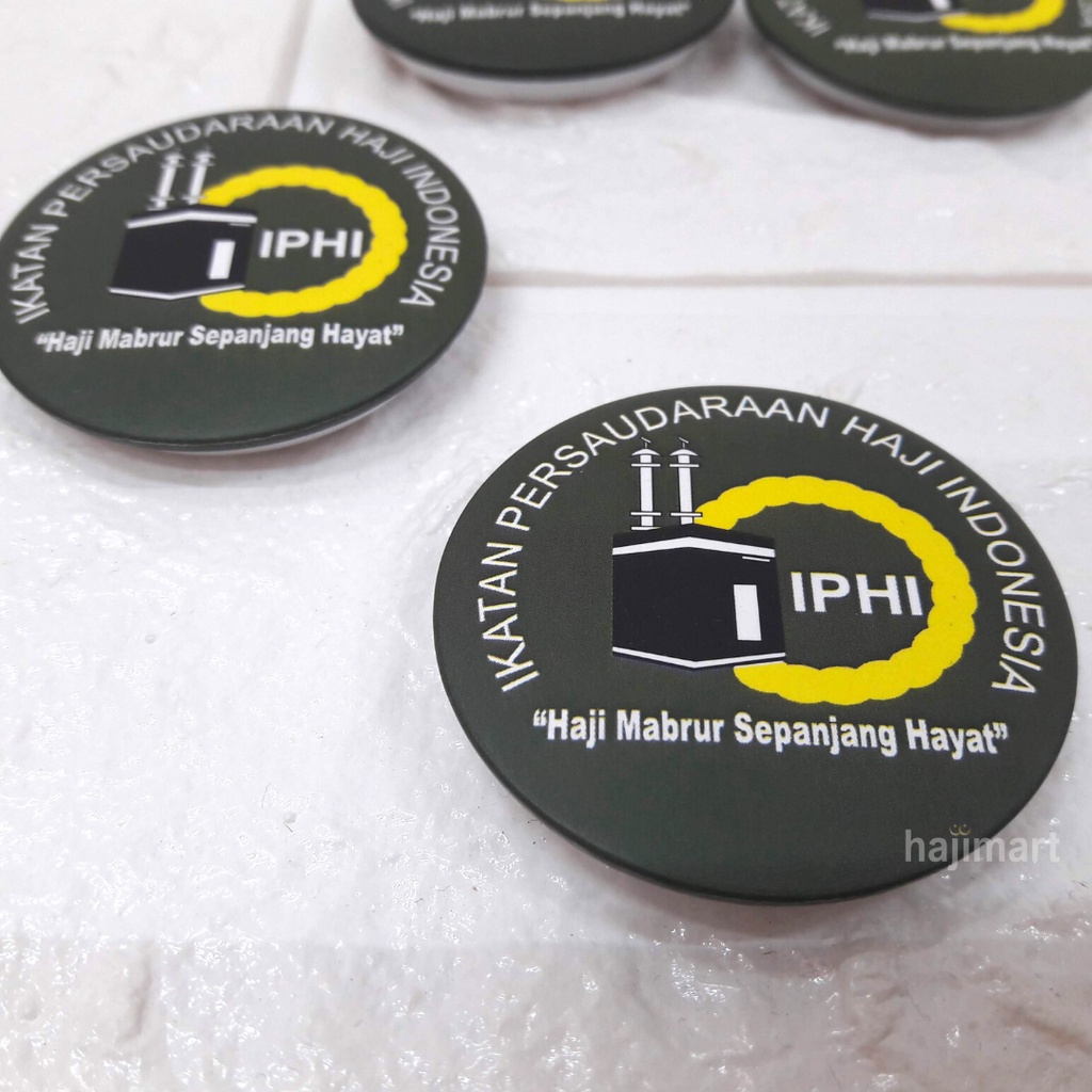 PIN IPHI / BROS IPHI/ PERLENGKAPAN HAJI UMROH