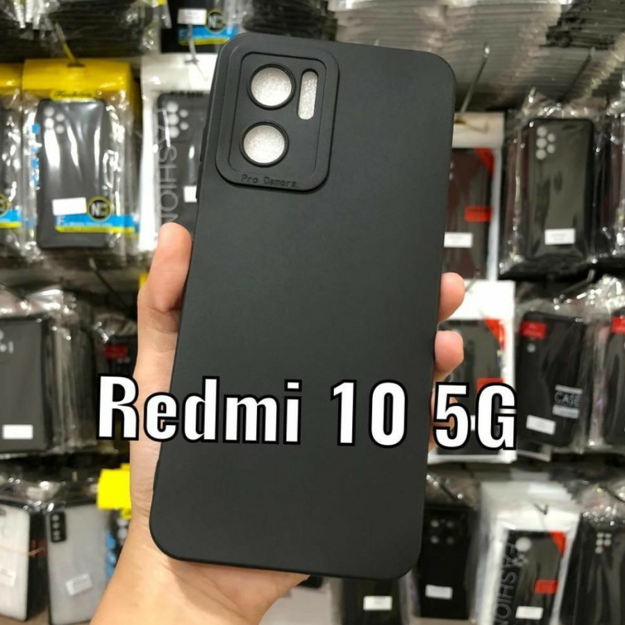 REDMI 10A REDMI 10C REDMI 10 5G CASE BLACK PREMIUM SOFTCASE SILIKON HITAM SOFT KARET CASING PROTECT CAMERA COVER PELINDUNG KAMERA