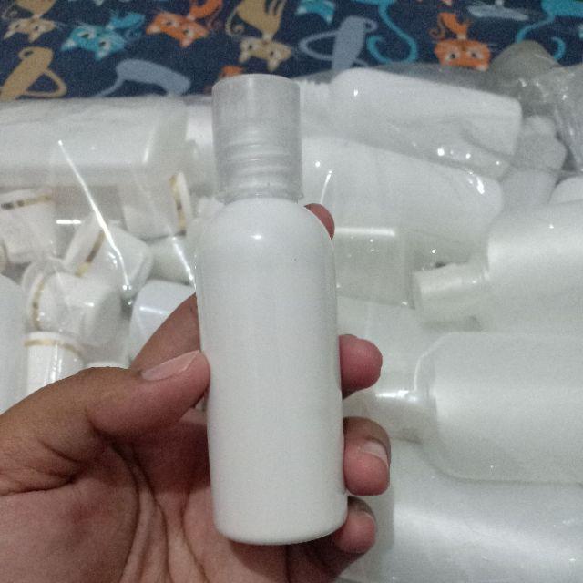 Botol 60ml Bening&putih Tutup Disctop Prestop