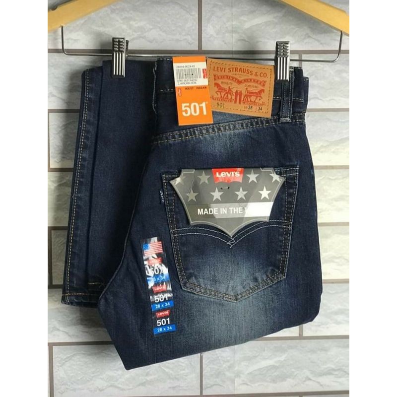501 LEVIS IMPOR CELANA PANJANG PRIA / JEANS 501 MADE IN USA
