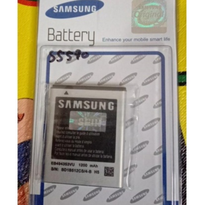 BATRE BATERY Samsung Baterai Galaxy Mini-GT-S5570 ORIGINAL 99 % BATRE SAMSUNG