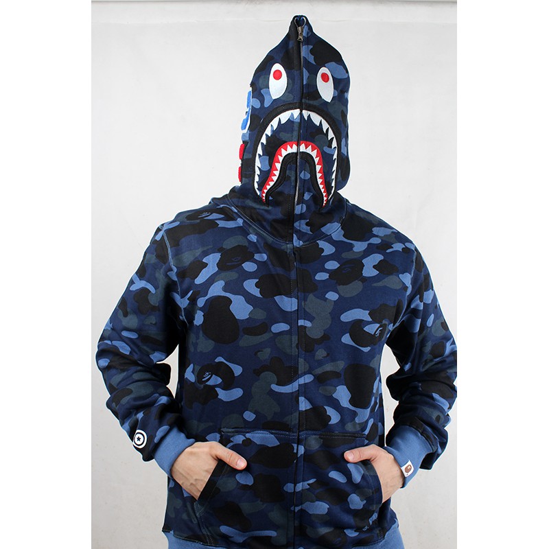 jaket bape shark original