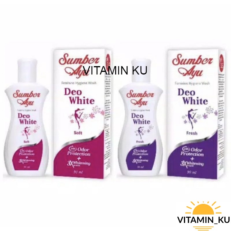 SUMBER AYU DEO WHITE 24 H ODOR PROTECTION 50 ML VITAMIN_KU