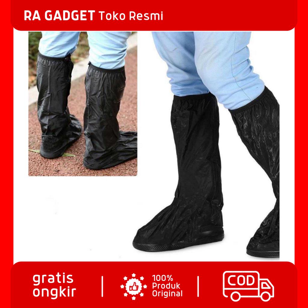 Pelindung Sepatu Anti Hujan Reusable Rain Boot Cover / Rain Cover Sarung Mantel Pelindung Pembungkus