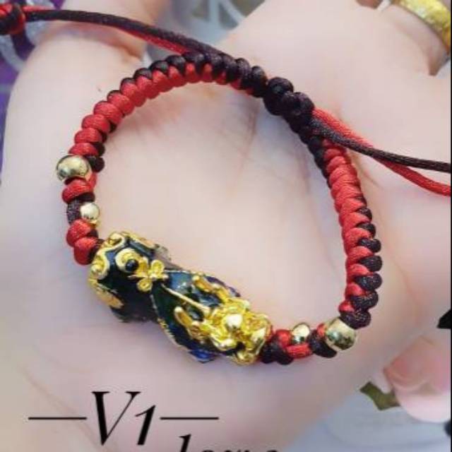 Xuping gelang pixiu lapis emas 24k