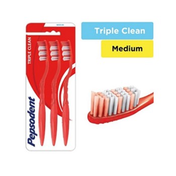 Sikat Gigi Pepsodent  Sikat Gigi isi 3 Pcs