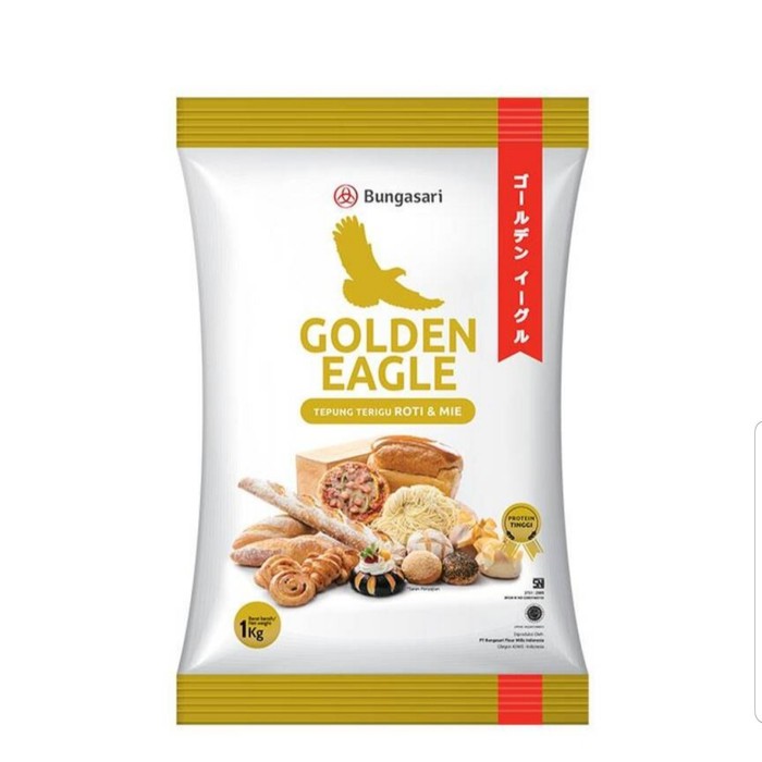 Terigu Golden Eagle Bungasari - Tepung Protein Tinggu untuk Roti