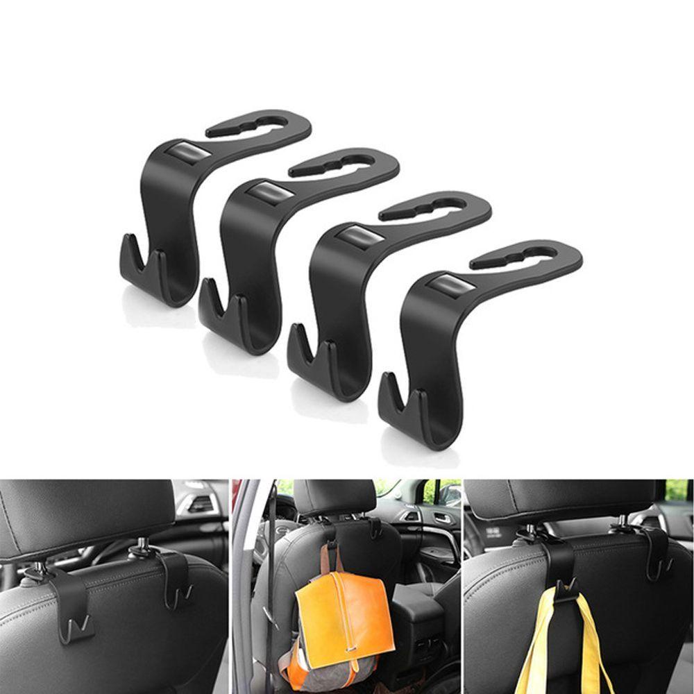 AUGUSTINA Hooks Holder Awet Rak Rak Organizer Penyimpanan Hook Interior Mobil Headrest Mount Gantungan Kursi